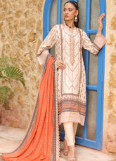 Kinara Series By Schick Embroidered Doriya 3 Piece Unstitched Suit SDH25KS D-DE-02